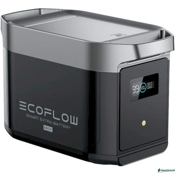 Додаткова батарея EcoFlow DELTA 2 Max Extra Battery (EFDELTA2MaxEB, EFD350-EB) EFDELTA2MaxEB фото