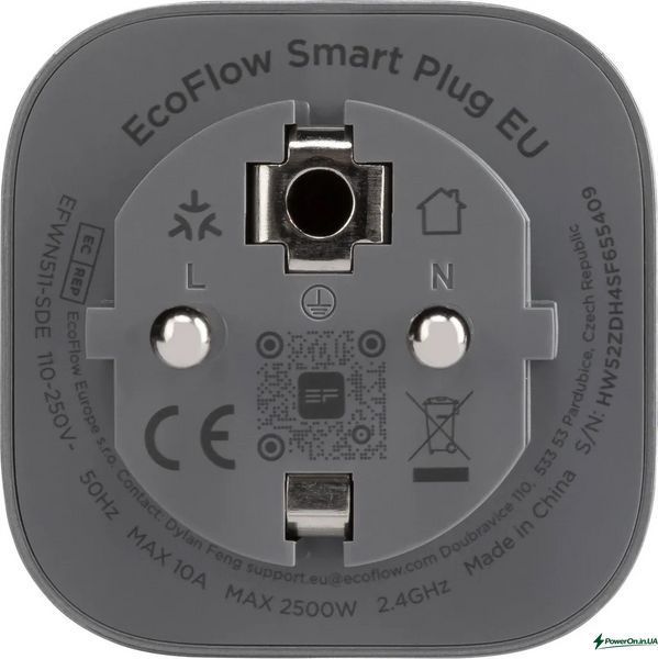 Розумна розетка EcoFlow EFA-SMARTPLUG-EU фото