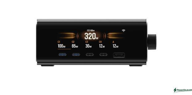 Мережевий зарядний пристрій EcoFlow Rapid Pro 320W (EF-STATION320W-EU) EF-STATION320W-EU фото