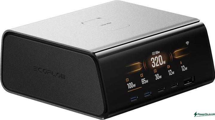 Мережевий зарядний пристрій EcoFlow Rapid Pro 320W (EF-STATION320W-EU) EF-STATION320W-EU фото