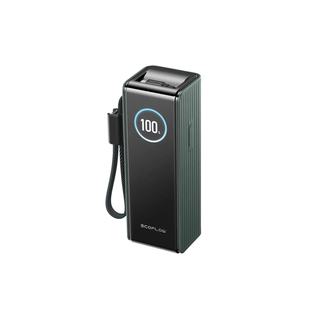 Зовнішній акумулятор (павербанк) EcoFlow RAPID 25000mAh Green (EF-RAPID25K100W-G-EU) EF-RAPID25K100W-G-EU фото