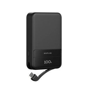 Зовнішній акумулятор (павербанк) EcoFlow RAPID Magnetic 10000mAh 65W Black (EF-RAPID10000-B-EU) EF-RAPID10000-B-EU фото