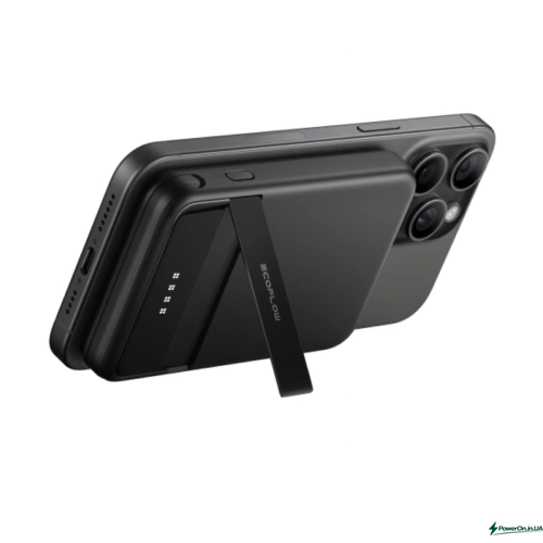 Зовнішній акумулятор (павербанк) EcoFlow RAPID Magnetic 10000mAh 65W Black (EF-RAPID10000-B-EU) EF-RAPID10000-B-EU фото