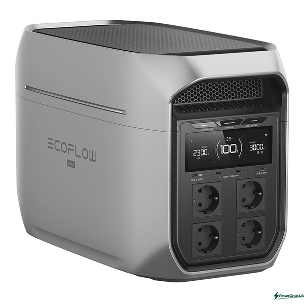 Зарядна станція EcoFlow DELTA 3 Max Plus (EF-DL3-MP, EFD3MP-EU-CBOX) EFD3MP-EU-CBOX фото