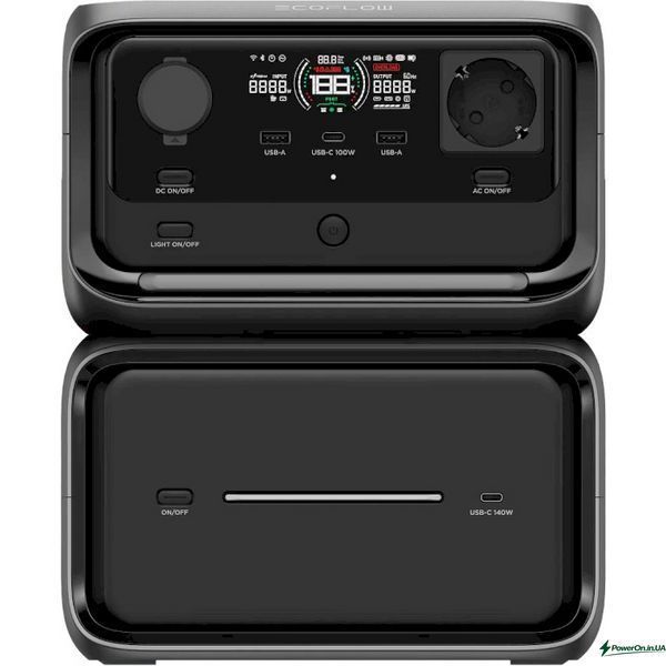 Комплект зарядної станції EcoFlow RIVER 3 Max Plus (EFRIVER3MaxPlus-EU-CBOX) EFRIVER3MaxPlus-EU-CBOX фото