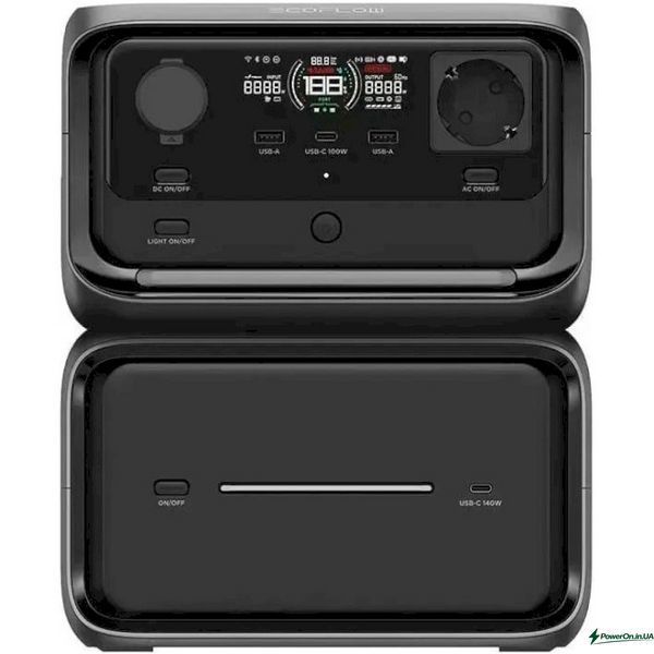 Зарядна станція EcoFlow RIVER 3 Max Plus Wireless (EFRIVER3MP-Wireless-EU-CBOX) EFRIVER3MP-Wireless-CBOX фото