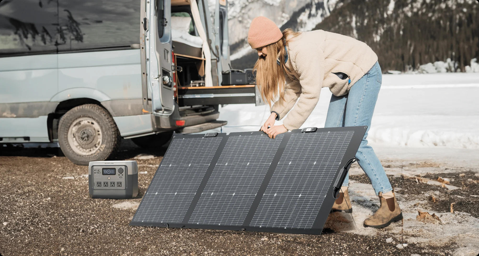 EcoFlow 160W Portable Solar Panel