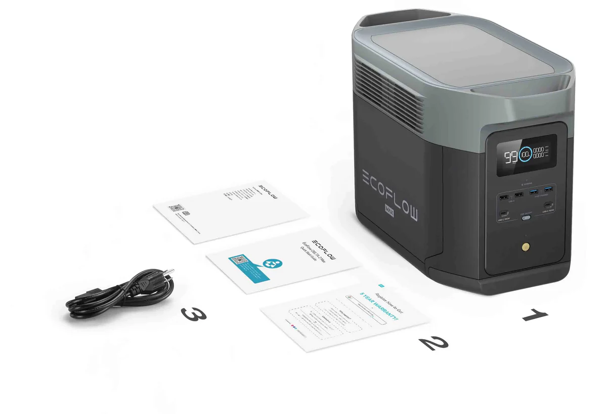 Комплектація EcoFlow DELTA 2 Max